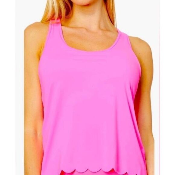 Lilly Pulitzer × Meryl Claralee Scallop Bra Tank NWT - Picture 3 of 7